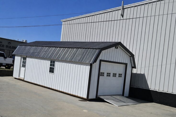14×32 Lofted Garage in Ralston Nebraska
