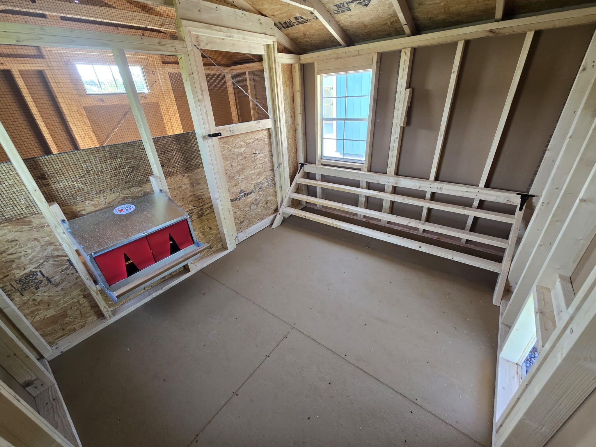 chicken coop nest boxes