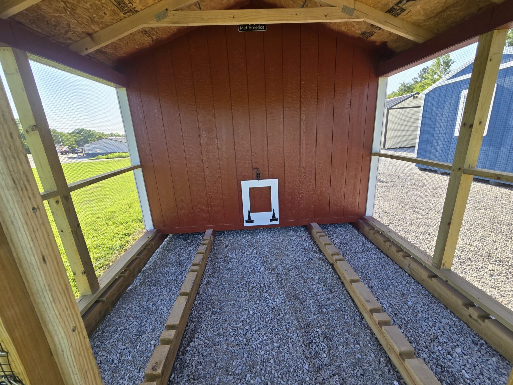 chicken coop run