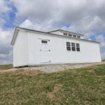 16x32 legacy garage white black dormer