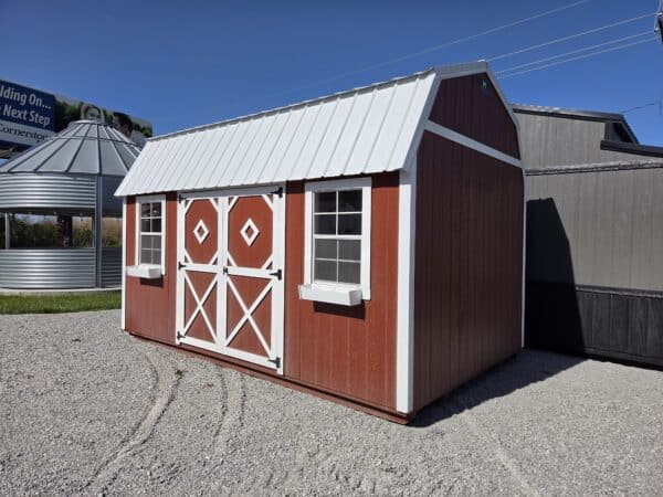 10x16 Lofted Garden Shed - Image 4