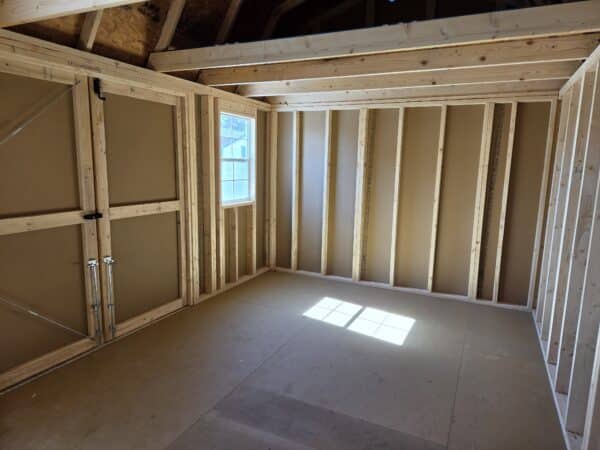 10x16 Lofted Garden Shed - Image 5