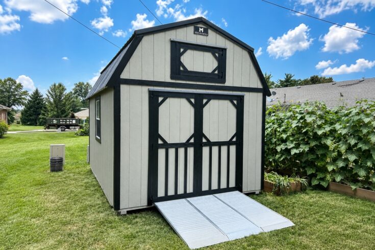 10×16 Lofted Barn in Omaha Nebraska