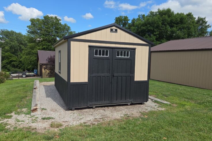 12×16 Lofted Utility Shed in Stella Nebraska