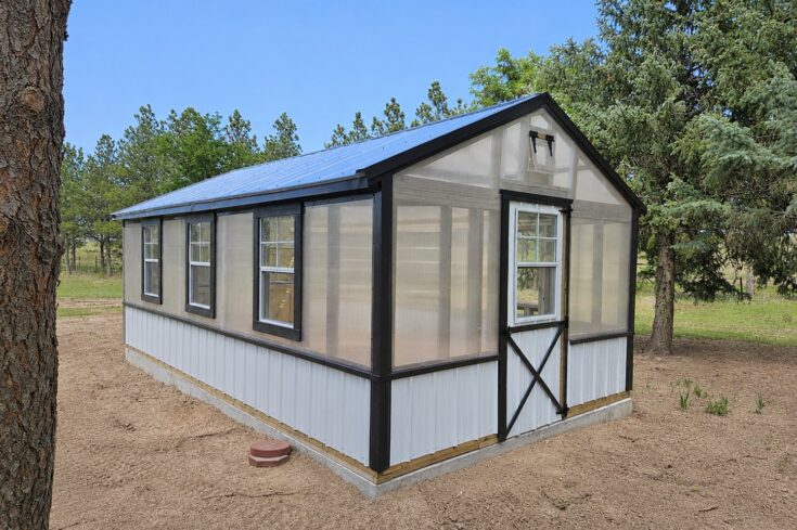 12×20 Portable Greenhouse in Sidney Nebraska