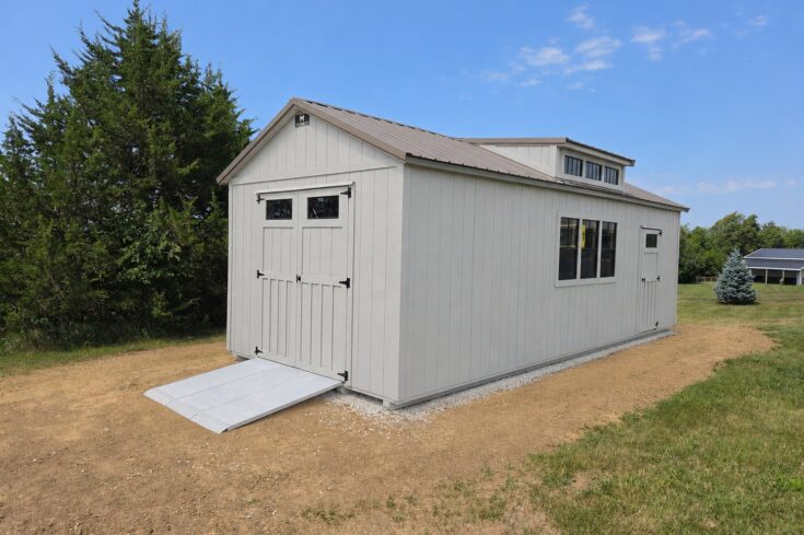12×24 Villa Shed in Plattsmouth Nebraska