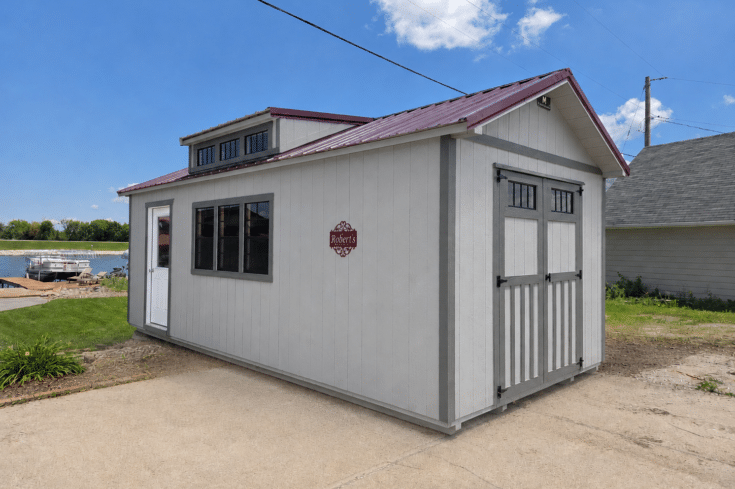 12×24 Villa Shed at Lake Waconda