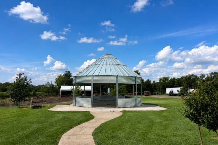 30′ Grain Bin Gazebo in Crete Nebraska
