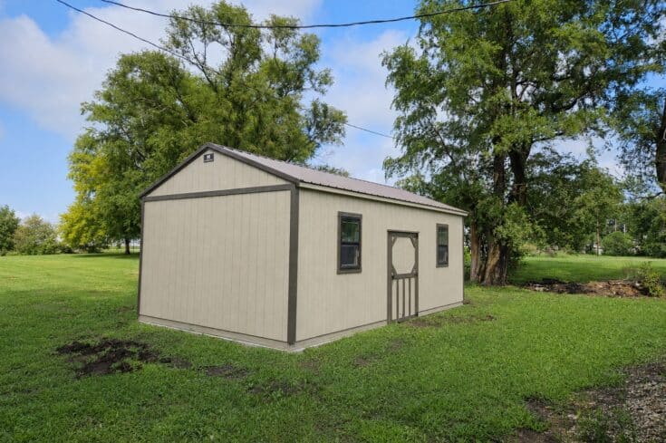 14×24 Utility Shed in Pacific Junction Iowa