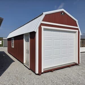 USED!! 12x32 Lofted Garage