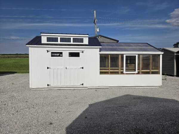 10x24 Greenhouse Shed Combo - Image 3