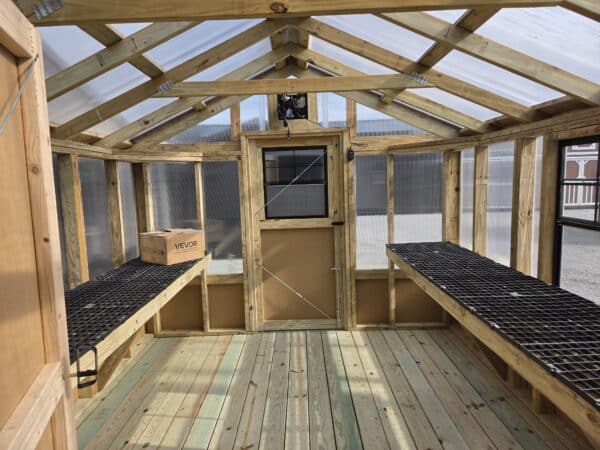 10x24 Greenhouse Shed Combo - Image 6