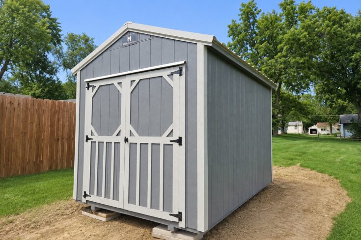 8×12 Utility Shed in Glenwood Iowa