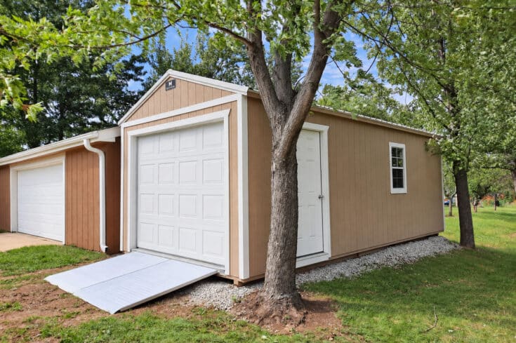 12×24 Portable Garage in Plattsmouth Nebraska