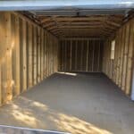 12x24 prefab garage interior