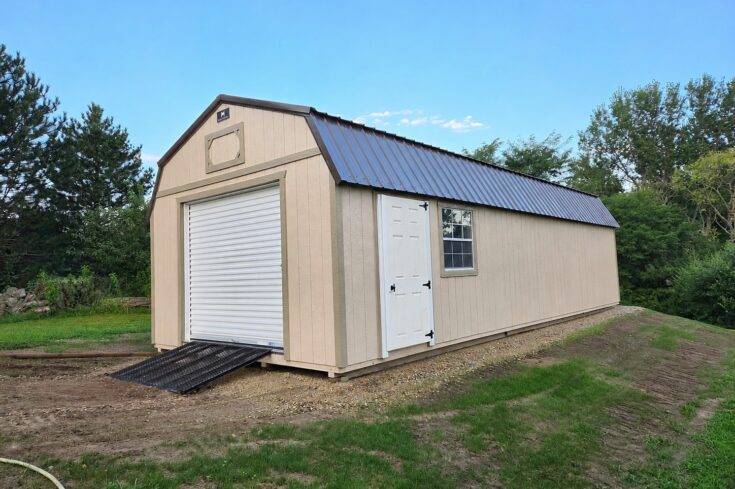 14×36 Lofted Barn in Sidney Iowa