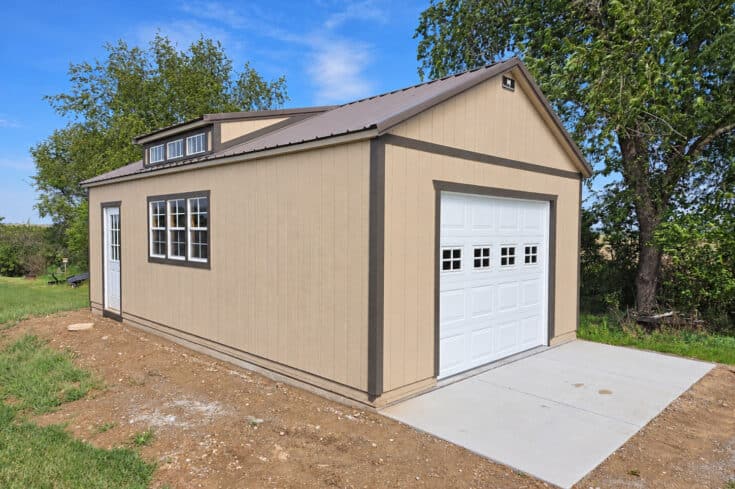 16×28 Legacy Garage in Plattsmouth Nebraska