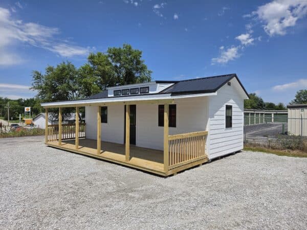 12x28 Lodge Prefab Cabin
