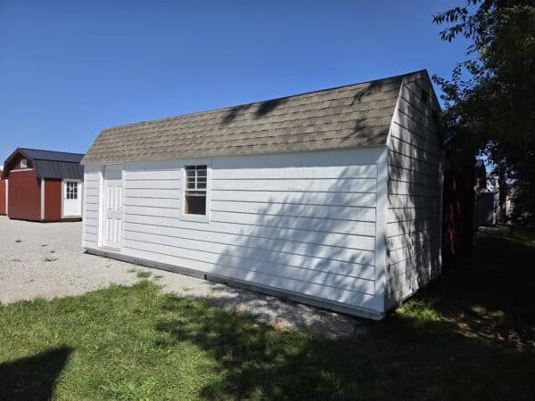 10x24 Lofted Barn Shed w/Electrical - Image 3