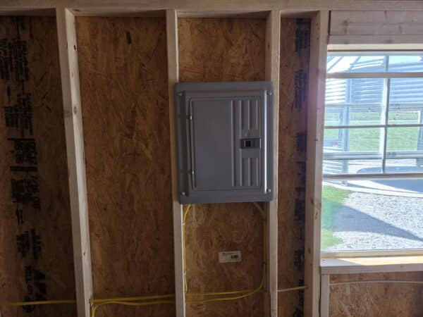 10x24 Lofted Barn Shed w/Electrical - Image 6