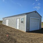 16x48 portable garage floorless