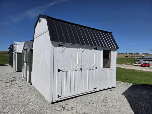 8x12 Lofted Garden Shed