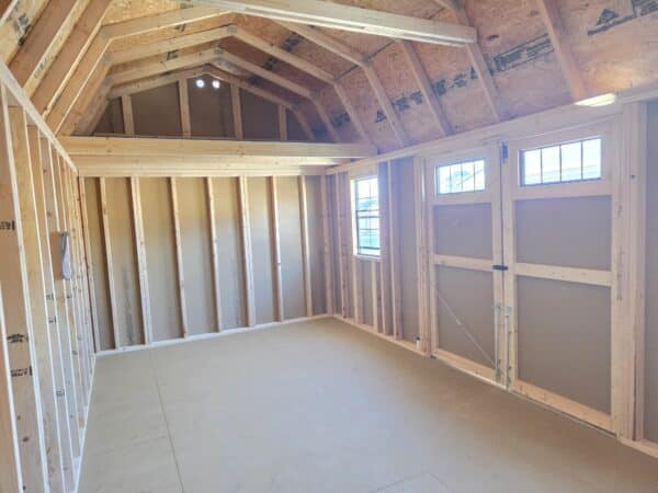 10x20 Lofted Garden Shed - Image 2