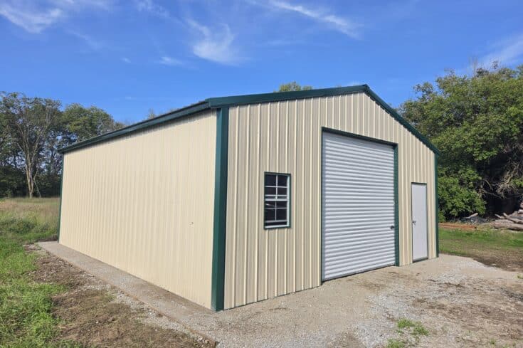 26x30x10 Metal Ag Building in Murray Nebraska