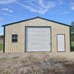 26x30x10 metal garage building nebraska