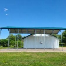 18x40x12 RV Carport Cover Nebraska
